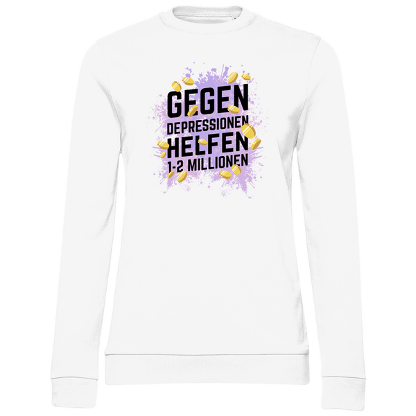 Millionen gegen Depressionen - Damen Sweatshirt - Textilzauber