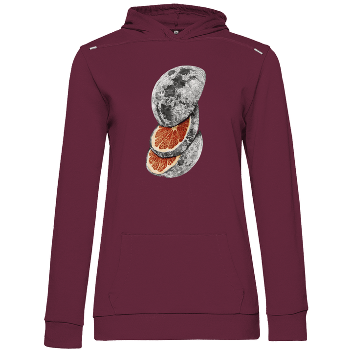 Mondfrucht - Damen Hoodie - Textilzauber