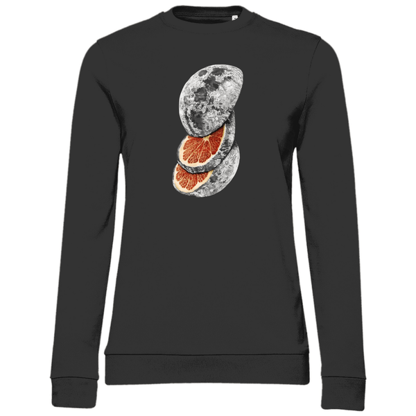 Mondfrucht - Damen Sweatshirt - Textilzauber