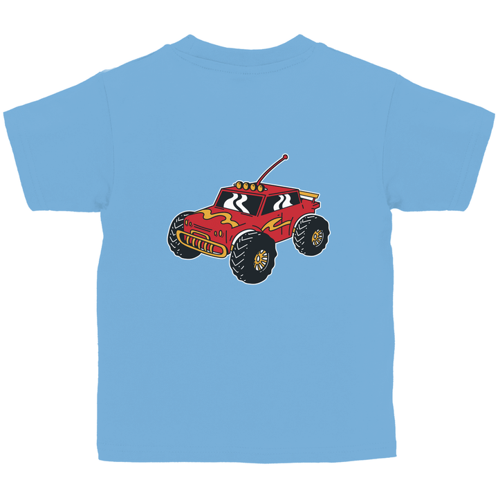 Monstertruck - Abenteuer - Kinder T - Shirt mit Rückendruck - Textilzauber