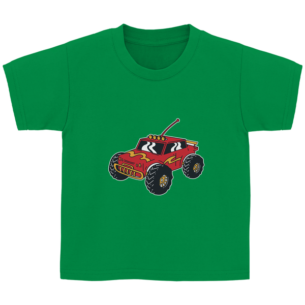 Monstertruck - Abenteuer - Kinder T - Shirt - Textilzauber