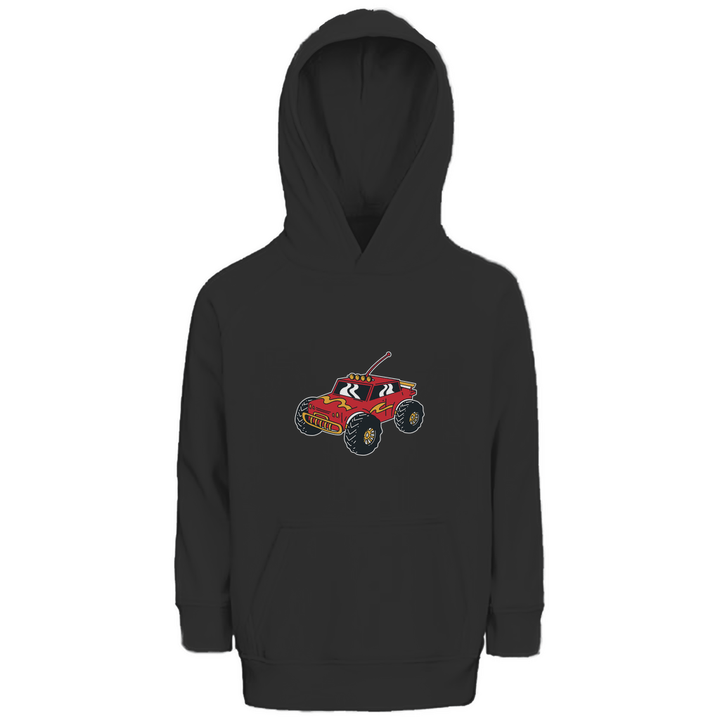 Monstertruck - Abenteuer - Premium Bio Kinderhoodie - Textilzauber