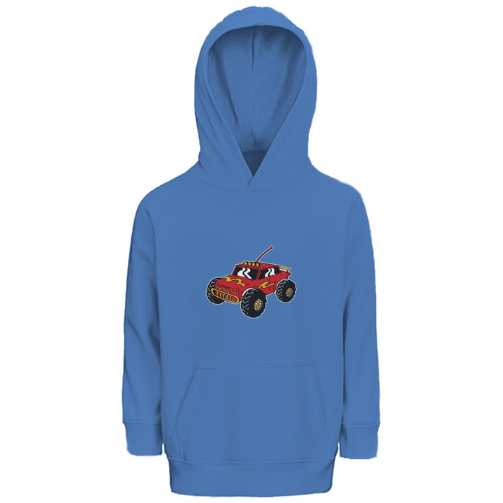 Monstertruck - Abenteuer - Premium Bio Kinderhoodie - Textilzauber