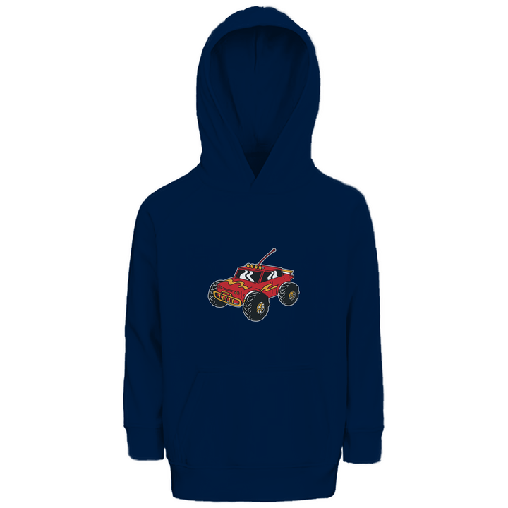 Monstertruck - Abenteuer - Premium Bio Kinderhoodie - Textilzauber