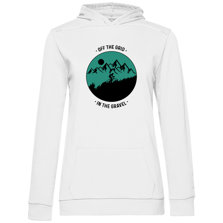 Mountainbike Abenteuer - Damen Hoodie - Textilzauber