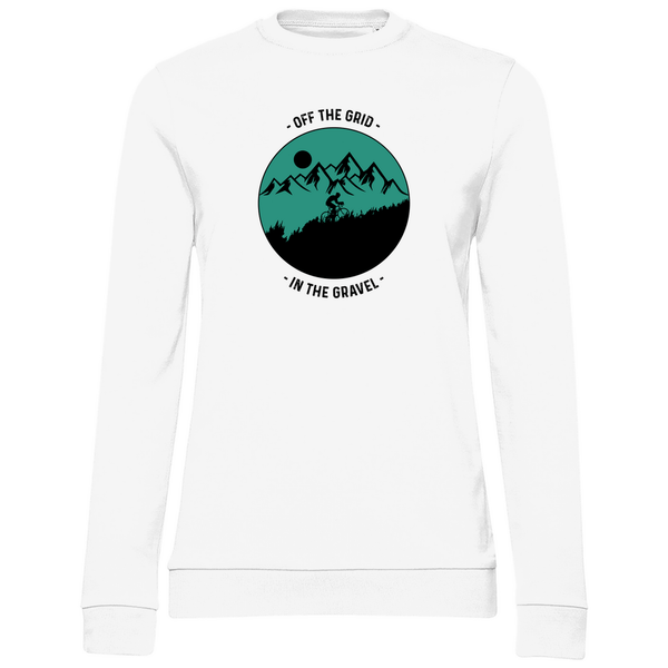Mountainbike Abenteuer - Damen Sweatshirt - Textilzauber
