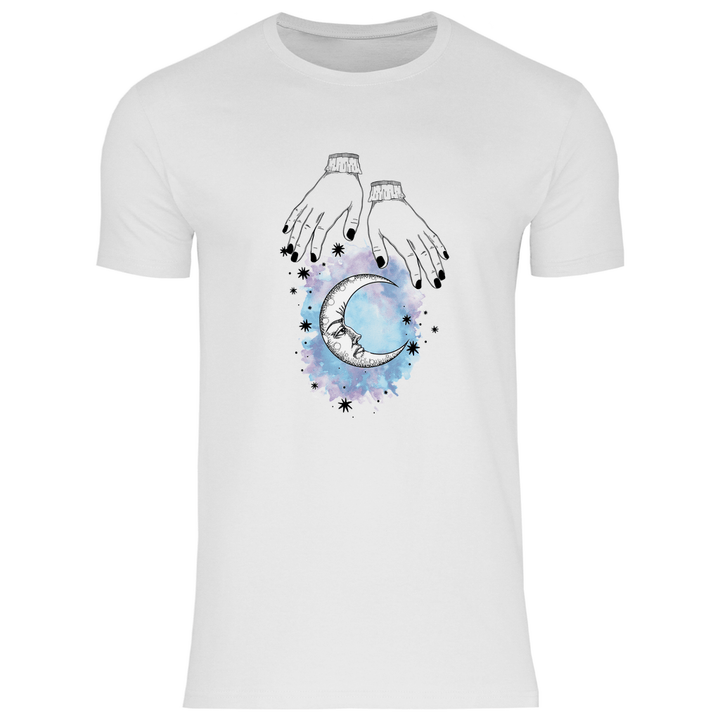 Mystische Mondhände - Herren T - Shirt - Textilzauber