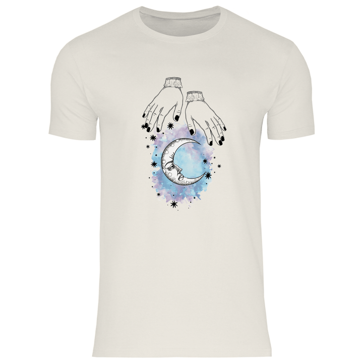 Mystische Mondhände - Herren T - Shirt - Textilzauber