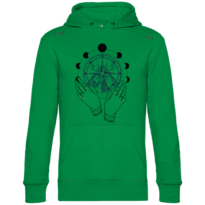 Mystischer Kompass - Herren Hoodie - Textilzauber
