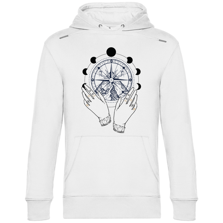 Mystischer Kompass - Herren Hoodie - Textilzauber