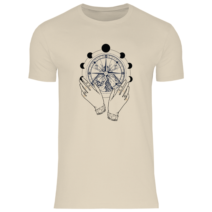 Mystischer Kompass - Herren T - Shirt - Textilzauber