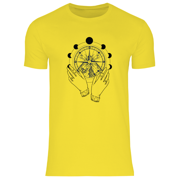 Mystischer Kompass - Herren T - Shirt - Textilzauber