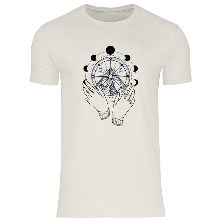 Mystischer Kompass - Herren T - Shirt - Textilzauber