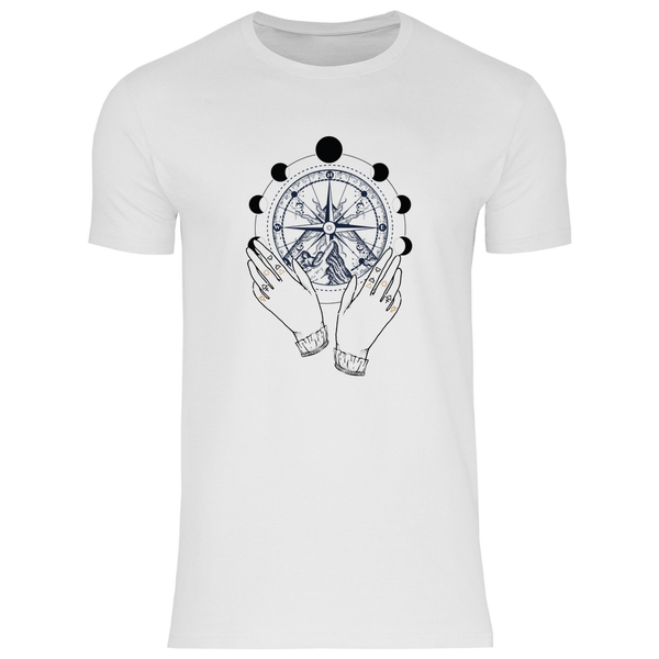 Mystischer Kompass - Herren T - Shirt - Textilzauber