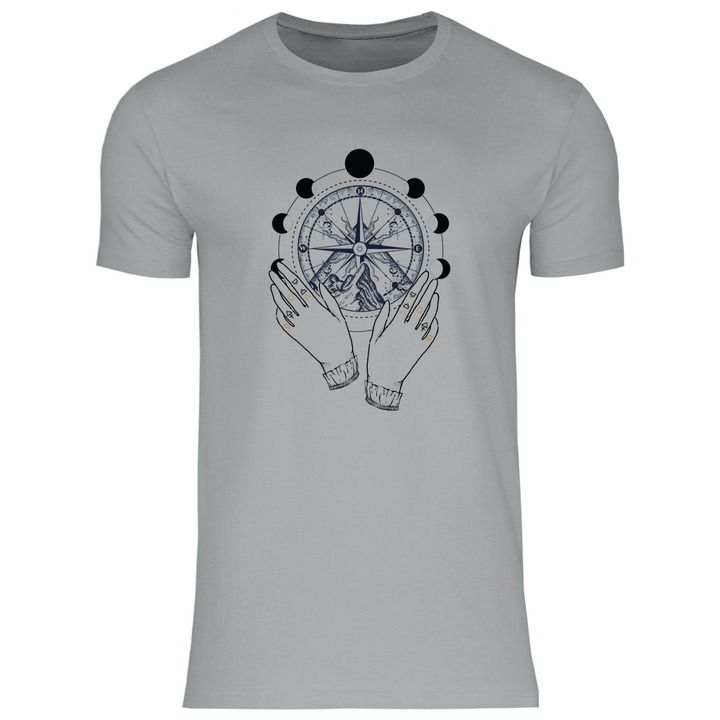 Mystischer Kompass - Herren T - Shirt - Textilzauber