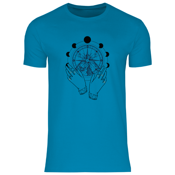 Mystischer Kompass - Herren T - Shirt - Textilzauber