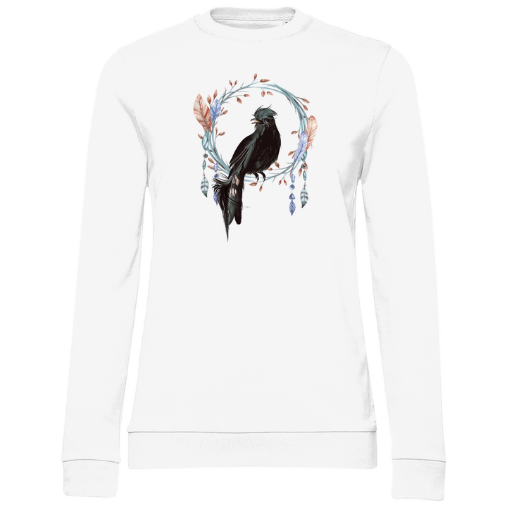 Mystischer Vogel - Damen Sweatshirt - Textilzauber