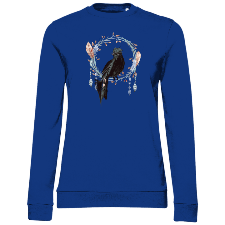 Mystischer Vogel - Damen Sweatshirt - Textilzauber