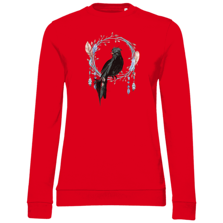 Mystischer Vogel - Damen Sweatshirt - Textilzauber