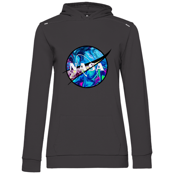 NASA Farbenfroh - Damen Hoodie - Textilzauber