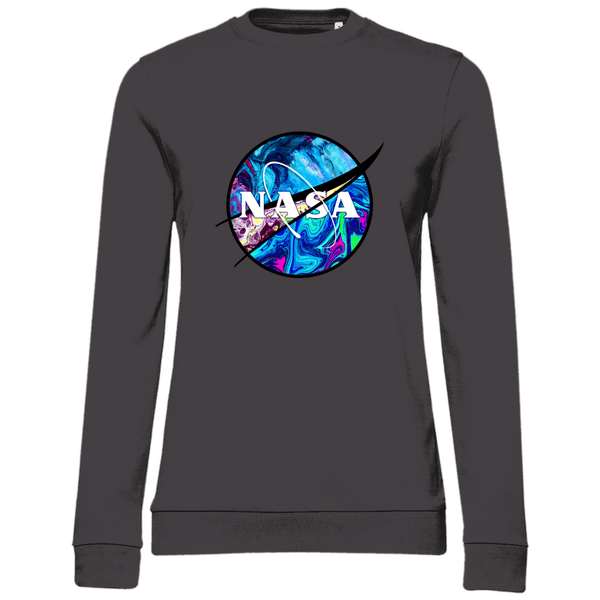 NASA Farbenfroh - Damen Sweatshirt - Textilzauber