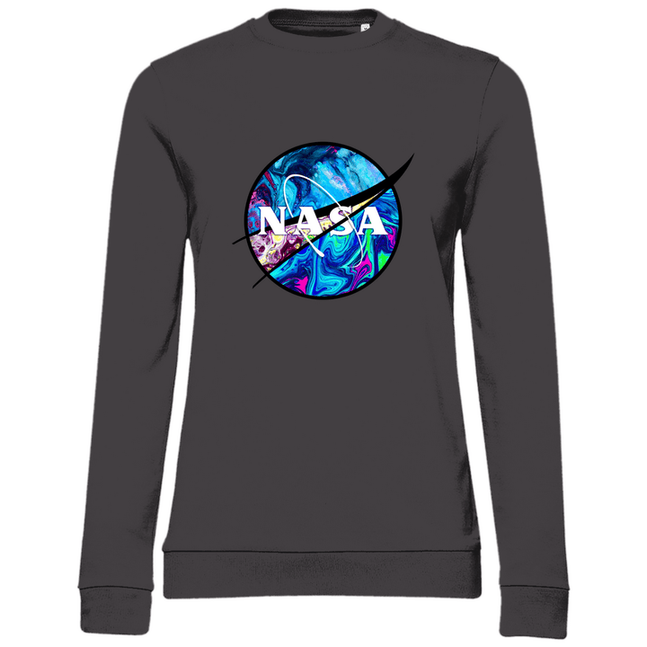 NASA Farbenfroh - Damen Sweatshirt - Textilzauber