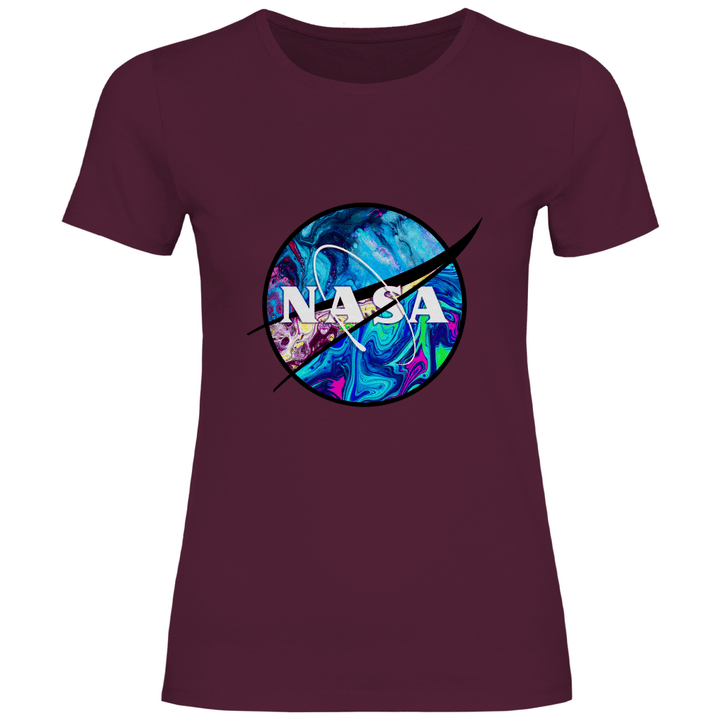 NASA Farbenfroh - Damen T - Shirt - Textilzauber