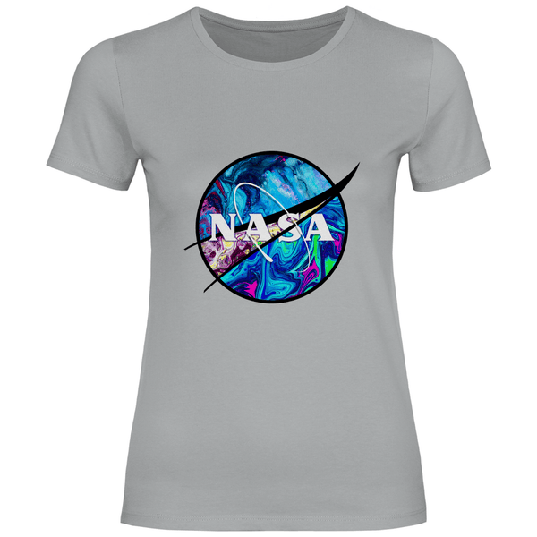 NASA Farbenfroh - Damen T - Shirt - Textilzauber