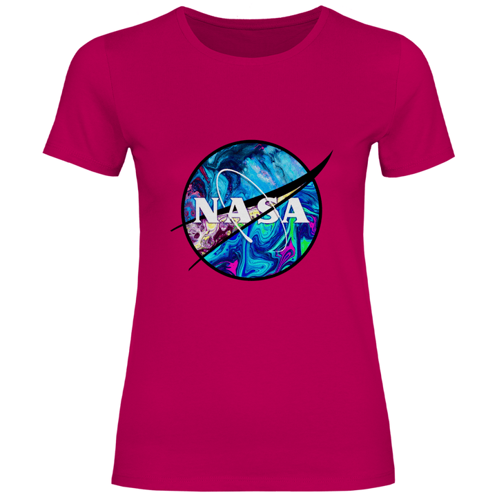 NASA Farbenfroh - Damen T - Shirt - Textilzauber