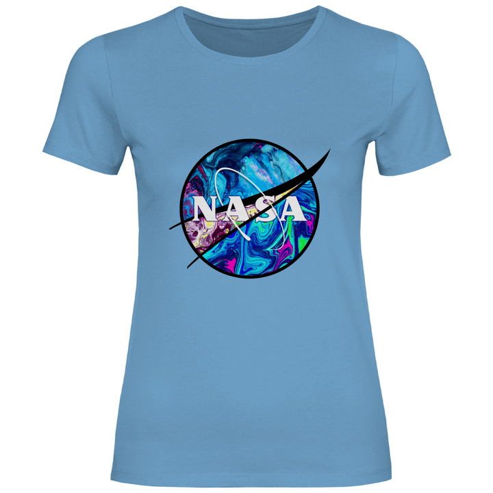 NASA Farbenfroh - Damen T - Shirt - Textilzauber