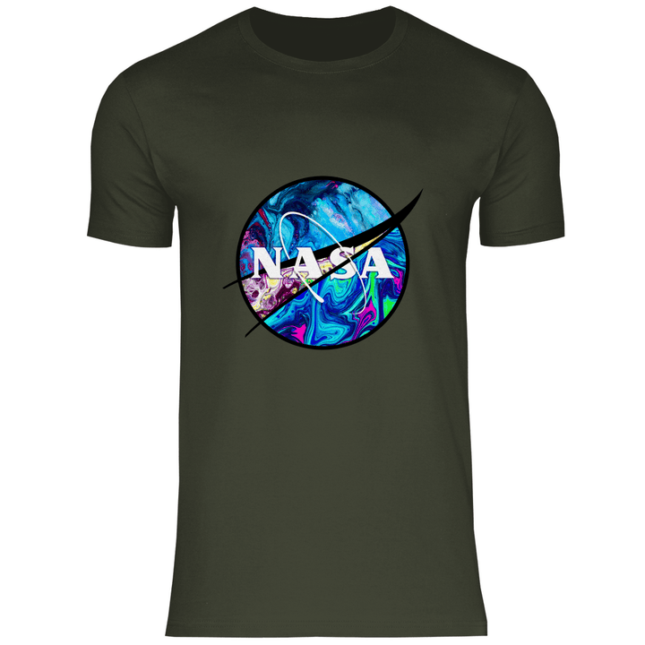 NASA Farbenfroh - Herren T - Shirt - Textilzauber