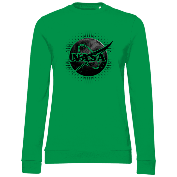 NASA Monochrom - Damen Sweatshirt - Textilzauber