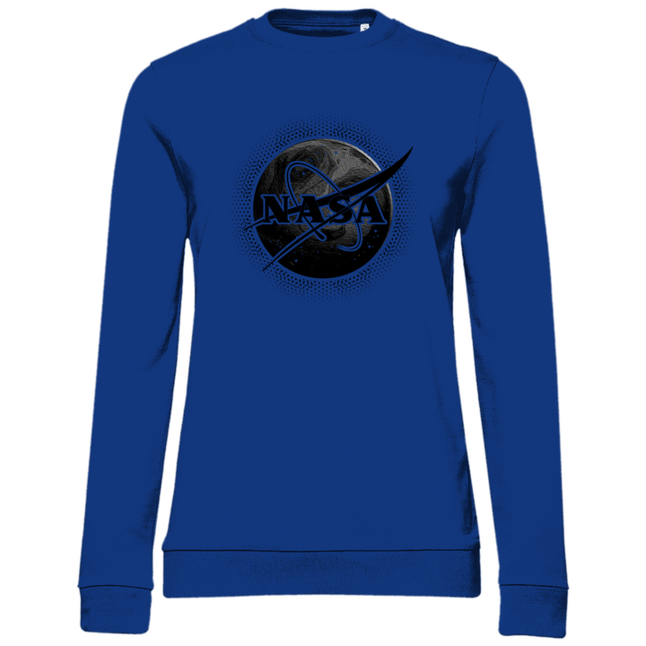 NASA Monochrom - Damen Sweatshirt - Textilzauber