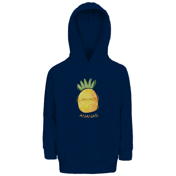 Nasse Ananas - Premium Bio Kinderhoodie - Textilzauber