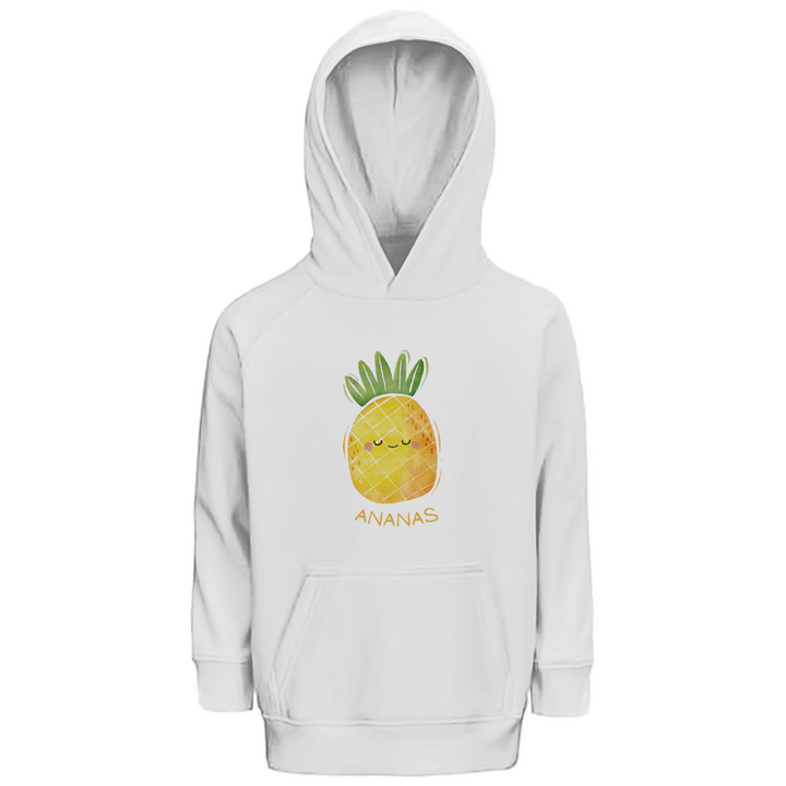 Nasse Ananas - Premium Bio Kinderhoodie - Textilzauber
