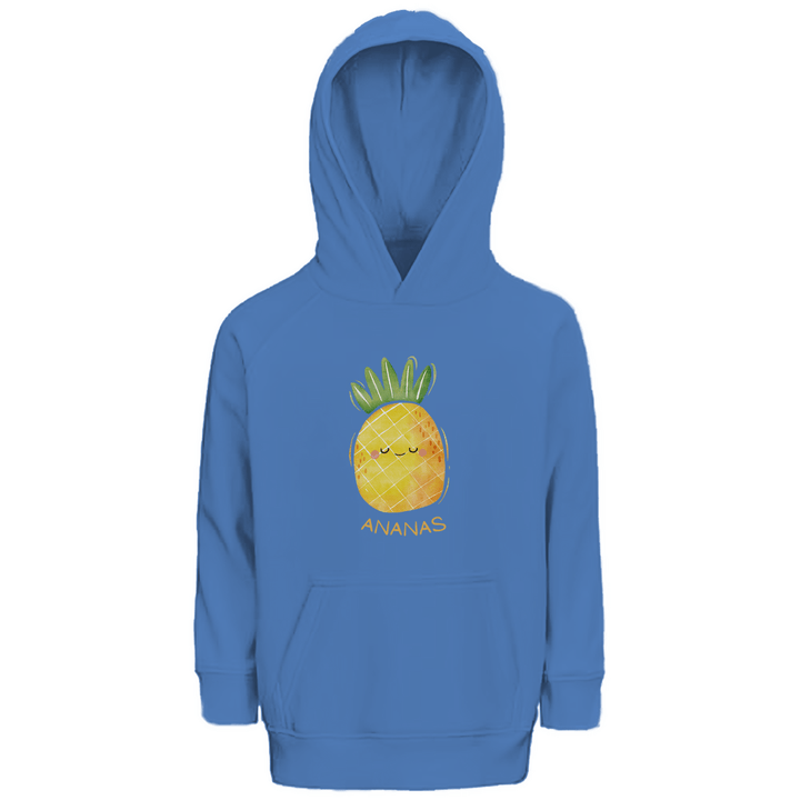Nasse Ananas - Premium Bio Kinderhoodie - Textilzauber