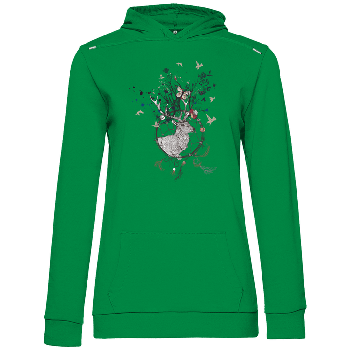 Naturhüter - Damen Hoodie - Textilzauber