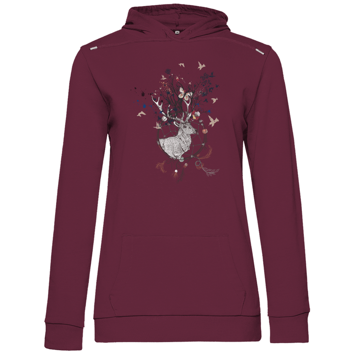 Naturhüter - Damen Hoodie - Textilzauber