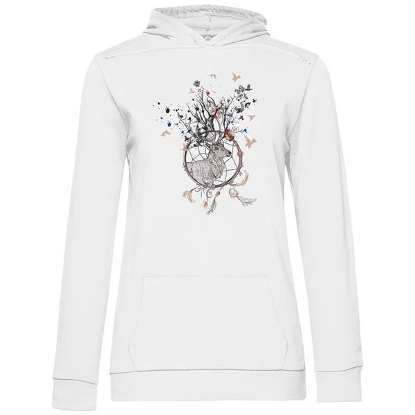 Naturhüter - Damen Hoodie - Textilzauber