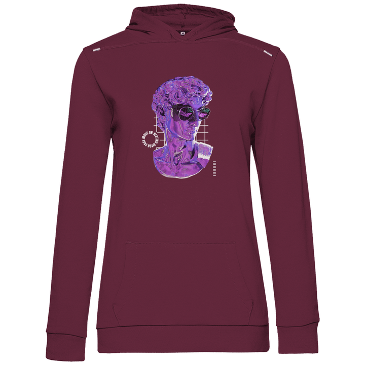 Neon David - Damen Hoodie - Textilzauber