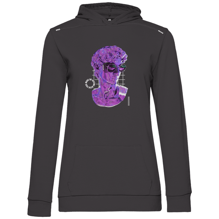 Neon David - Damen Hoodie - Textilzauber