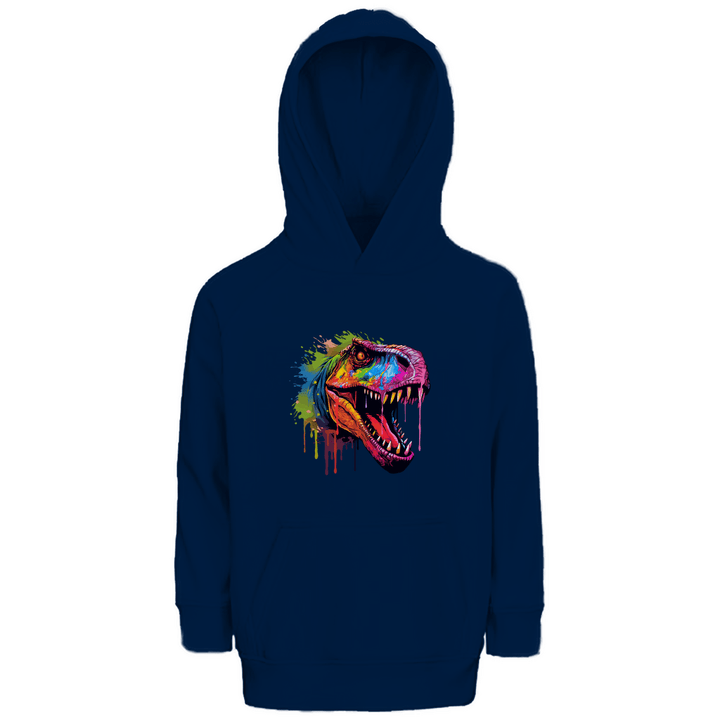 Neon - Rex - Premium Bio Kinderhoodie - Textilzauber