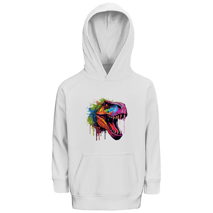 Neon - Rex - Premium Bio Kinderhoodie - Textilzauber