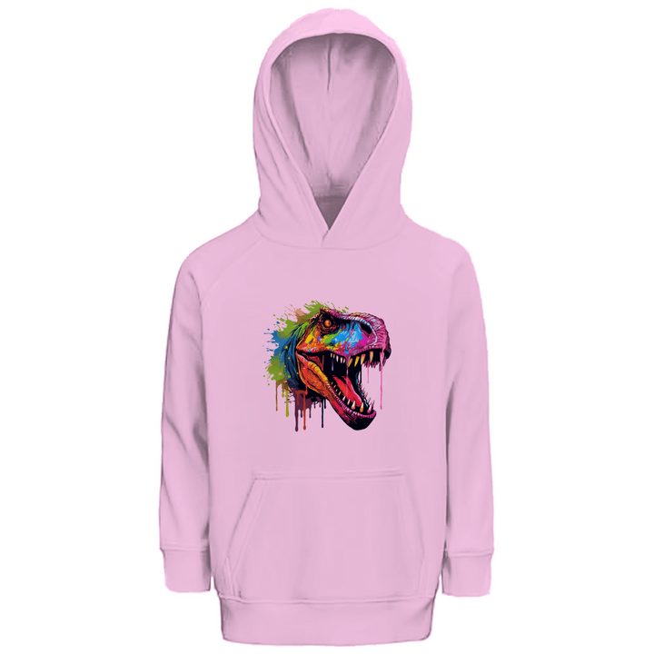 Neon - Rex - Premium Bio Kinderhoodie - Textilzauber