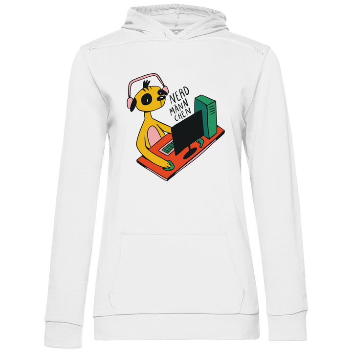 Nerdmännchen - Damen Hoodie - Textilzauber