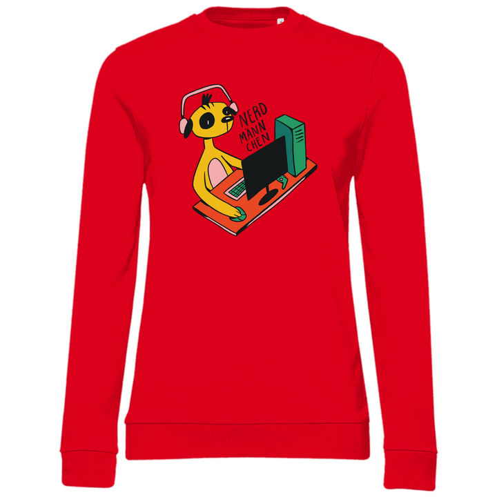 Nerdmännchen - Damen Sweatshirt - Textilzauber