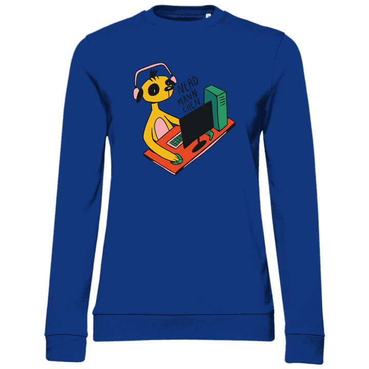 Nerdmännchen - Damen Sweatshirt - Textilzauber