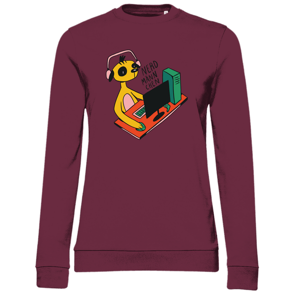 Nerdmännchen - Damen Sweatshirt - Textilzauber