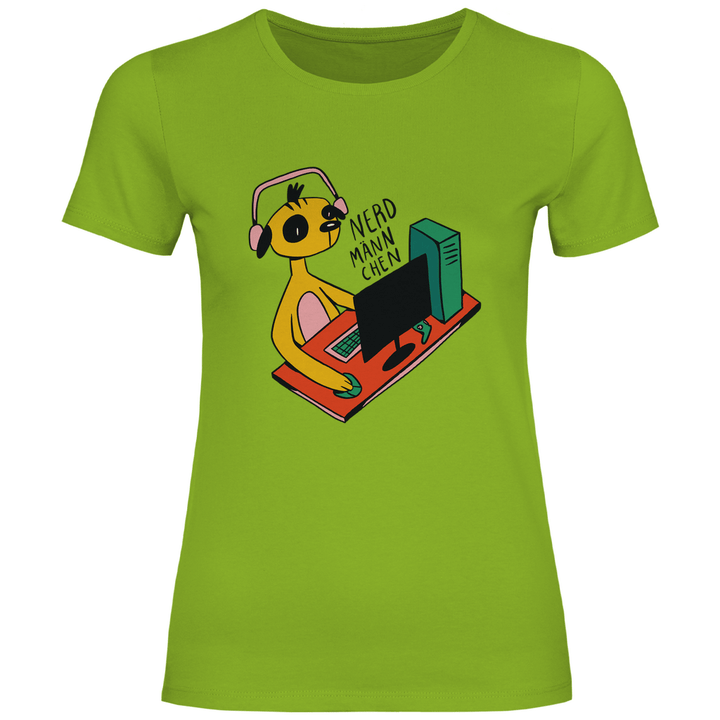 Nerdmännchen - Damen T - Shirt - Textilzauber
