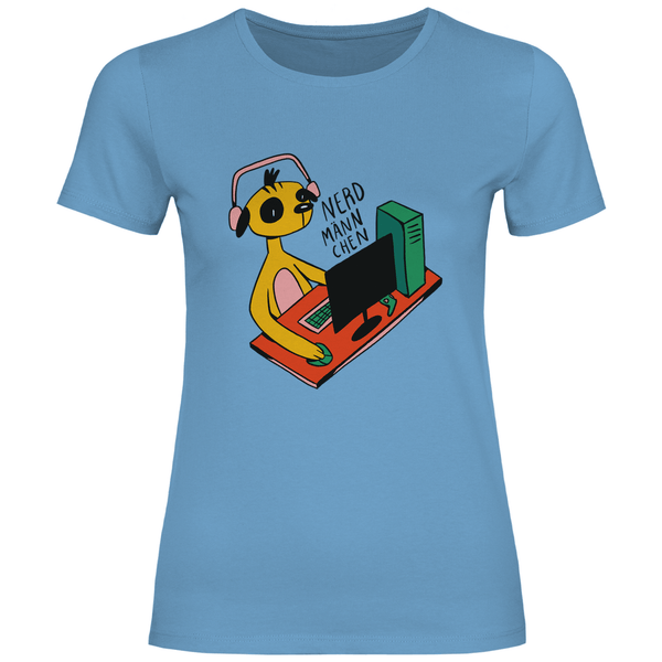 Nerdmännchen - Damen T - Shirt - Textilzauber